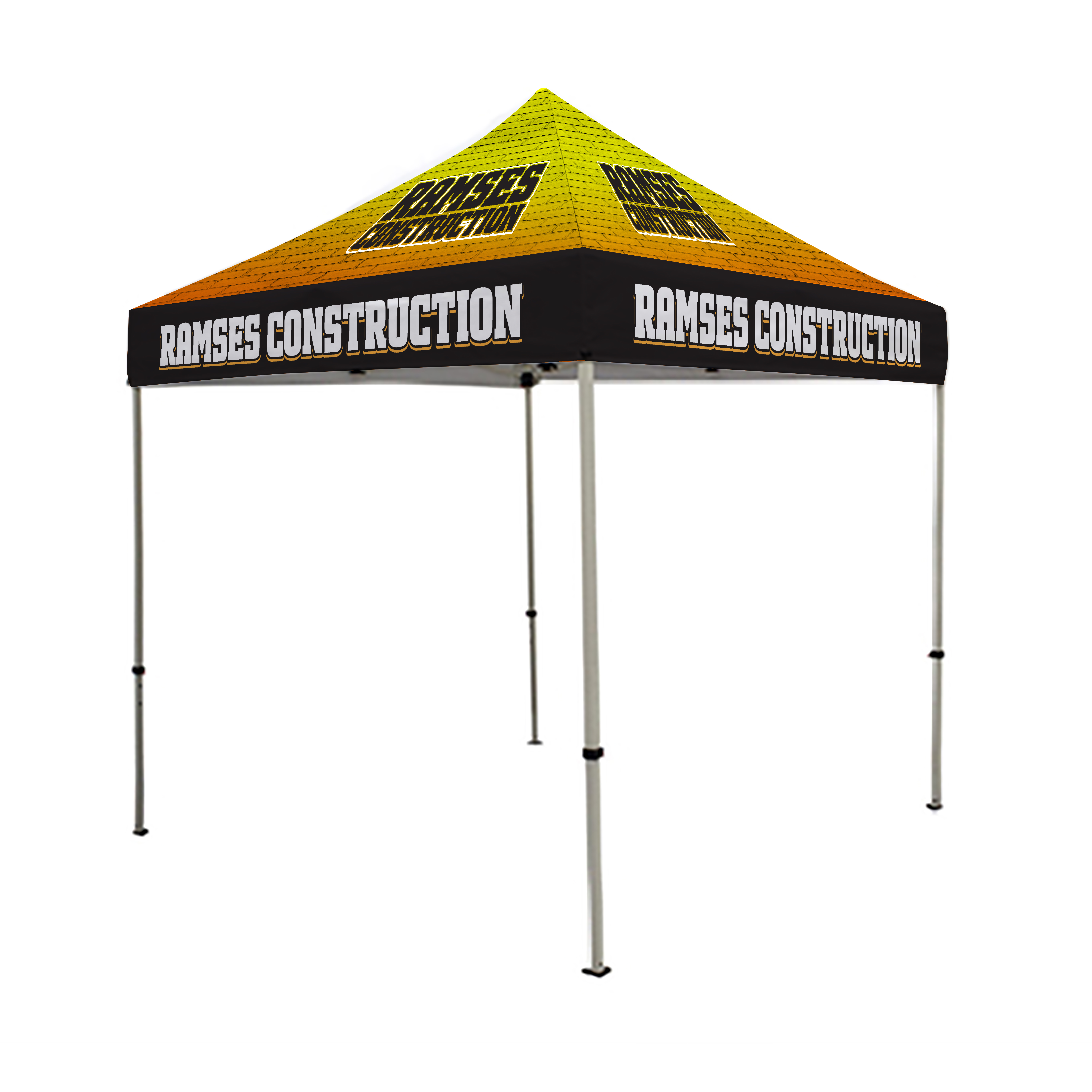 8ft Pop Up Canopy (Steel) - Full Color