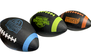 Custom Rubber Football - Mid Size