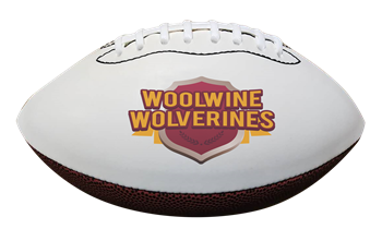 Custom Synthetic Leather Autograph Football