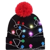 Novelty Christmas Hat with Lights