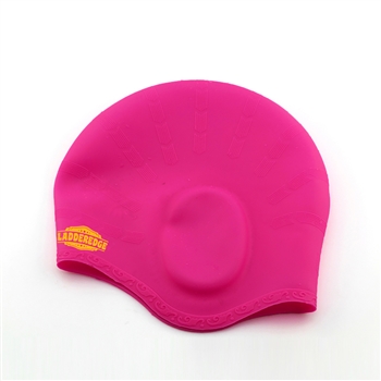 Custom Silicone Swim Cap - Ear Cover Style