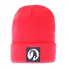 Knitted Beanie Hat - Roll Up Hem