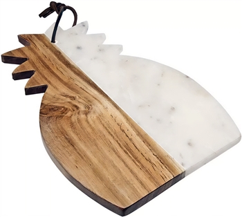 Wood and Marble Cutting Board