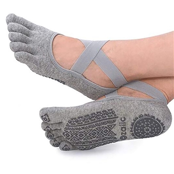 Sleek Strap Design Socks with Comfort Grip