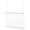 Clear Hanging Shield 56â€ x 22â€