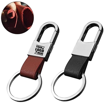 Premium Soft Leather Keychain