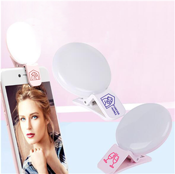 Mini Clip on Selfie Ring Light with USB