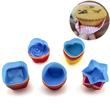 Silicone Cupcake Bakeware Molds