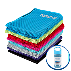 Cooling Towel - One Color Imprint - Bottle