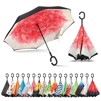 Double Layer Umbrella - Inverse Opening