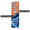 Double Sided Wave Sanitizer Display Stand