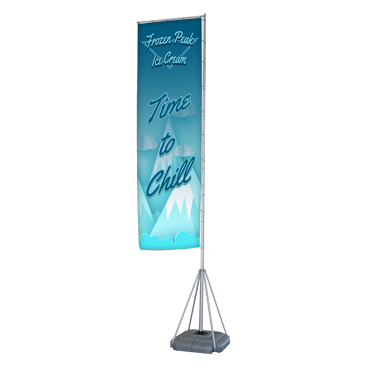 Double Sided Jumbo Flag - Medium