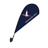 Mini Teardrop Flag - Single Sided Suction Cup