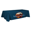 Stain Resistant 8ft Table Throw - Full Color - 3 Sided