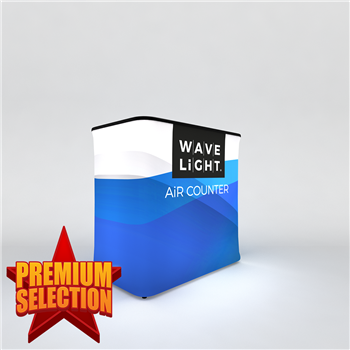 WaveLight Air Backlit Inflatable Counter â€“Â Rectangular