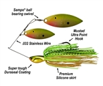 Picasso Spinnerbaits Double Willow Painted Blades