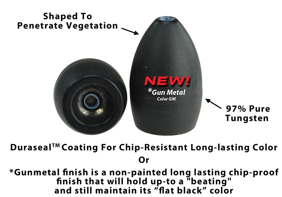 Slick Core Tungsten Flipping Weight