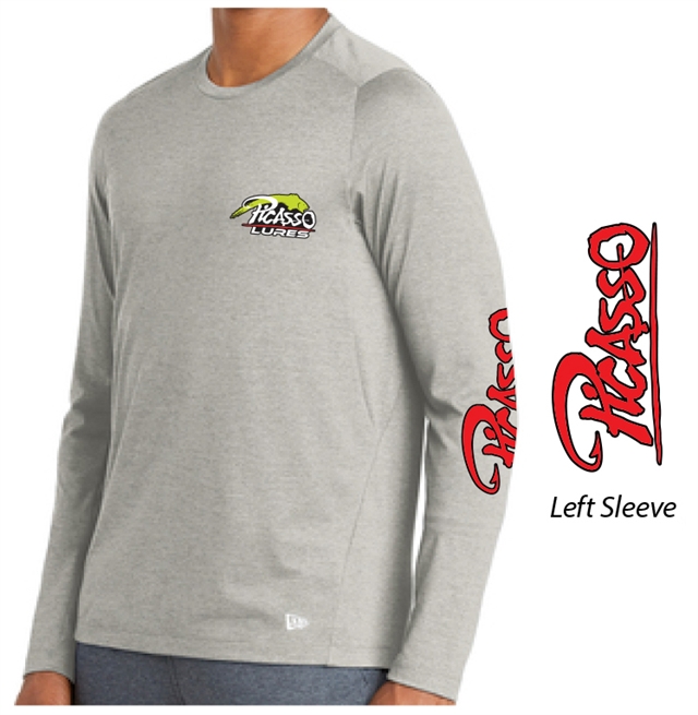 Performance New Era Long Sleeve - Rainstorm Gray