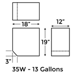 13 Gallon