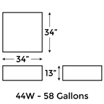 58 Gallon