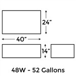 52/55 Gallon