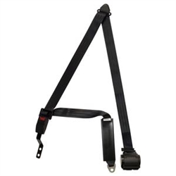 3 Point Seat Belt 145" Black