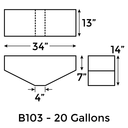 Heavy Duty Water Tank - Food Grade