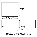13 Gallon