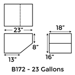 23 Gallon