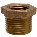Brass Bushing Reducer - Male Pipe Thread x Female Pipe Thread