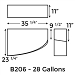 28 Gallon