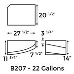 22 Gallon