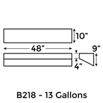13 Gallon