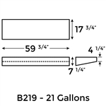 21 Gallon