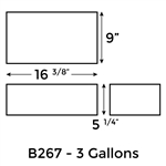 3 Gallon
