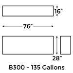135 Gallon