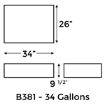 34 Gallon