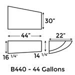 44 Gallon