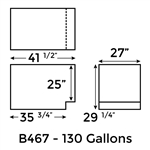 130 Gallon