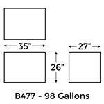 98 Gallon