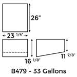 33 Gallon