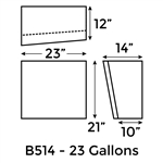 23 Gallon