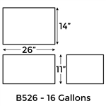 16 Gallon