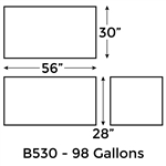 98 Gallon