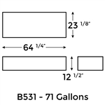 71 Gallon