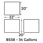 34 Gallon