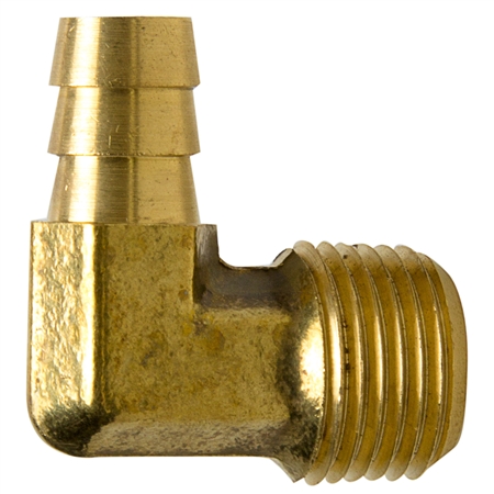 Brass Elbow Barb x Male Pipe
