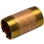 Bronze Nipple - 3/4" Diameter