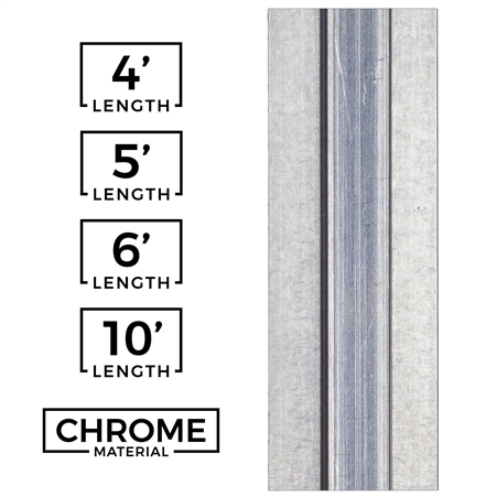 Standard Chrome Divider Bar