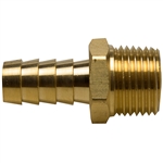 Brass Hose Barb Connector x Male Pipe Thread